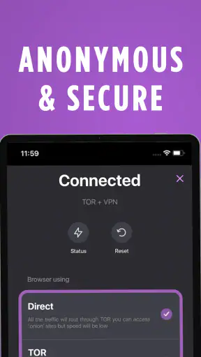 Dark Web Browser : OrNET screenshot 9