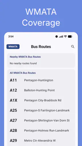 DC Metro & Bus: WMATA Realtime screenshot