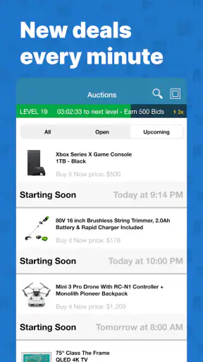 DealDash - Bid & Save Auctions screenshot