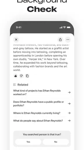 Deepsearch AI Search Assistant screenshot