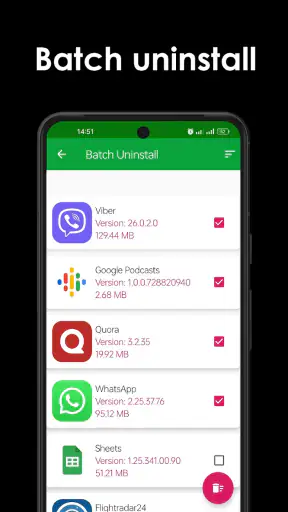 Delete apps - Easy Uninstall screenshot