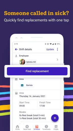 Deputy: Employee Scheduling screenshot