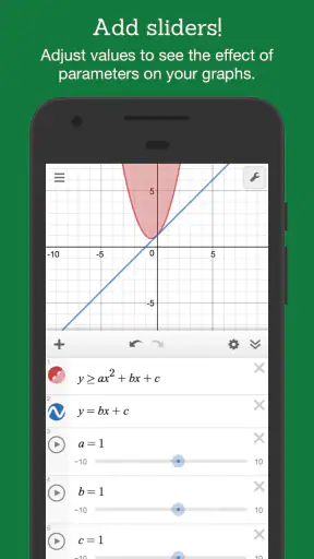 Desmos Graphing Calculator screenshot