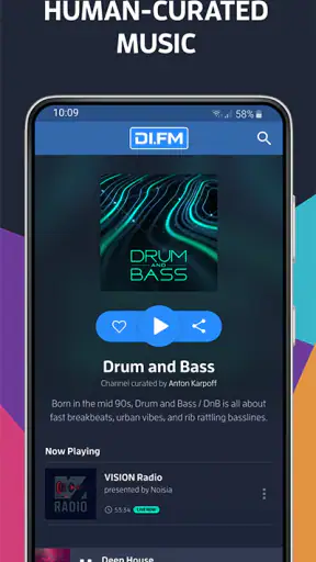 DI.FM: Electronic Music Radio screenshot