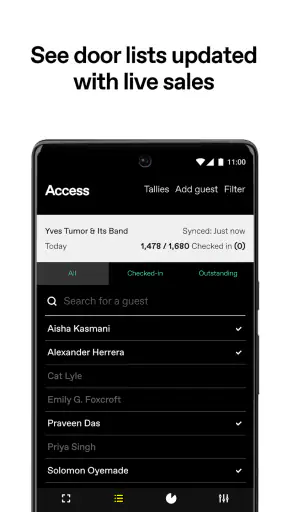 DICE Access screenshot