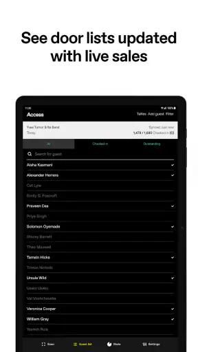 DICE Access screenshot