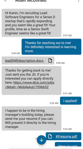 Dice Tech Careers screenshot