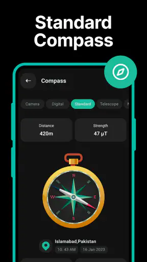 Digital Compass for Android screenshot 10