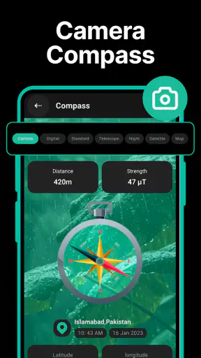 Digital Compass for Android screenshot 9