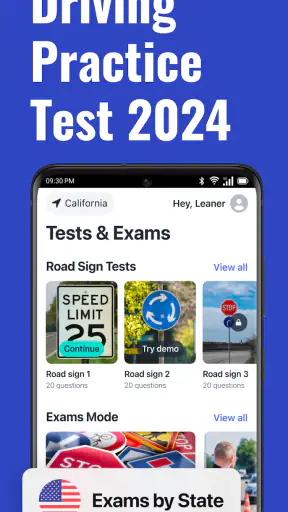 DMV Permit Practice Test 2026 screenshot