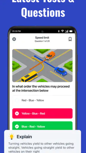 DMV Permit Practice Test 2026 screenshot