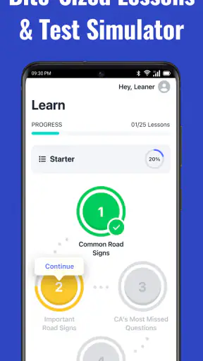 DMV Permit Practice Test 2026 screenshot