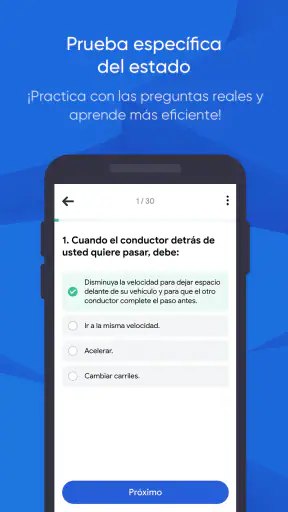 DMV Prueba de Práctica 2026 screenshot