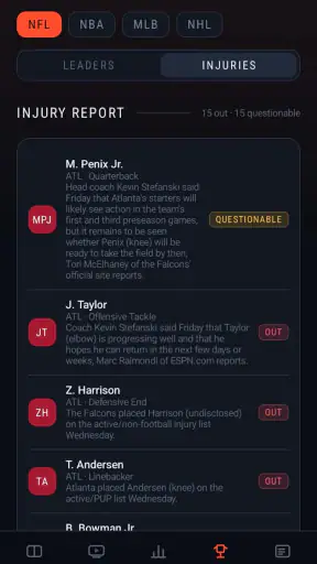 Dofu Stream NFL Live screenshot