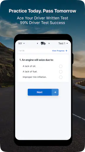 Driver Written Test: 2026 Test screenshot