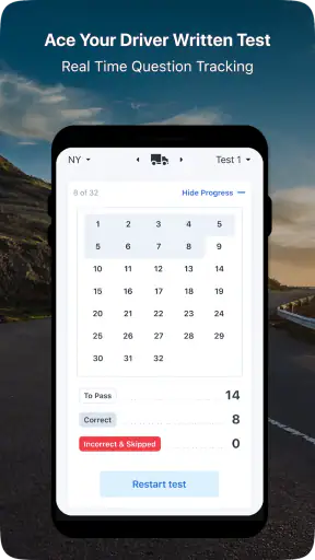 Driver Written Test: 2026 Test screenshot