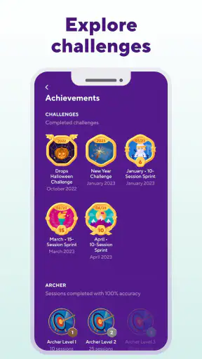 Drops: Language Learning Games screenshot