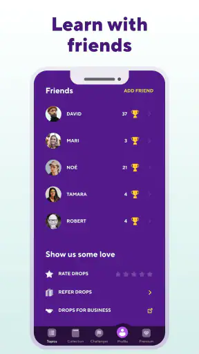 Drops: Language Learning Games screenshot