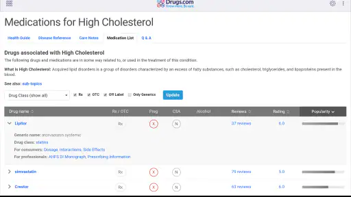 Drugs.com Medication Guide screenshot 11
