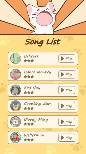 Duet Cats: Music & Meow Game screenshot