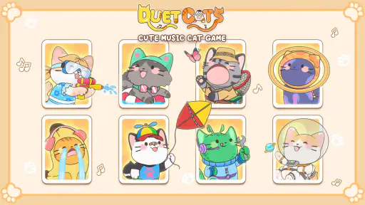 Duet Cats: Music & Meow Game screenshot