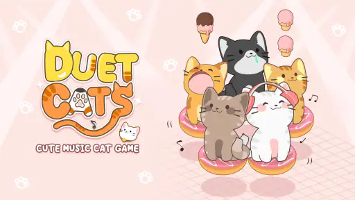 Duet Cats: Music & Meow Game screenshot