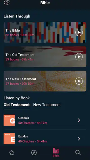 Dwell: Audio Bible screenshot