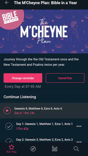 Dwell: Audio Bible screenshot