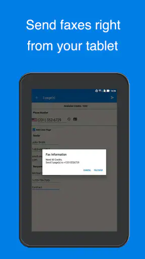 Easy Fax - Send Fax from Phone screenshot 9