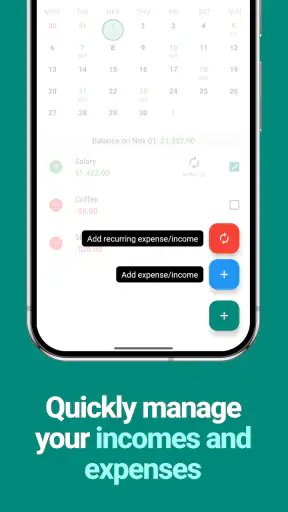 EasyBudget - Budget planning screenshot