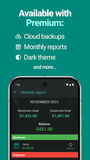 EasyBudget - Budget planning screenshot