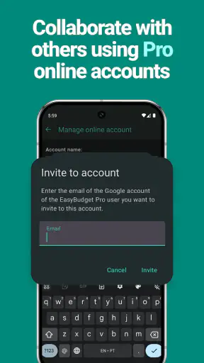 EasyBudget - Budget planning screenshot