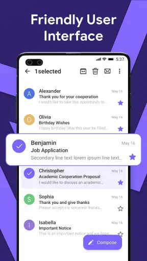 Email: Fast, Manage All Mails screenshot