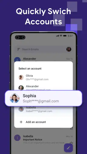 Email: Fast, Manage All Mails screenshot