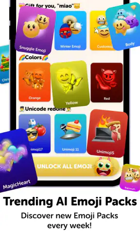 Emoji Up genmoji sticker maker screenshot 11