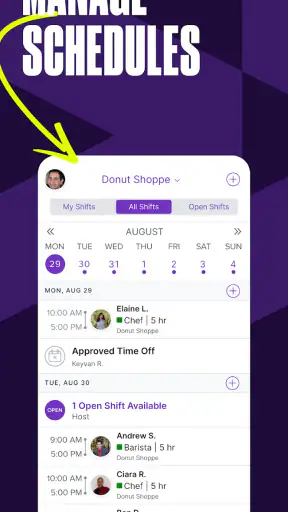 Homebase: Scheduling & Payroll screenshot