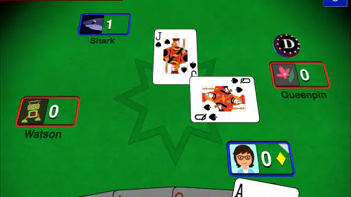 Euchre 3D Card Game Online screenshot