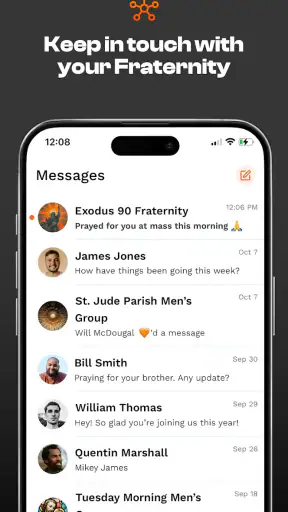 Exodus 90: Catholic Men's App screenshot