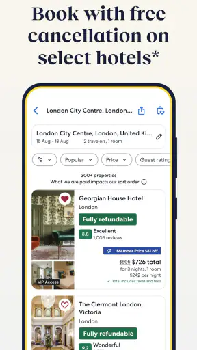 Expedia: Hotels, Flights, Cars screenshot