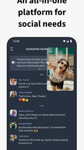 Fambase: Live & Group Chat screenshot