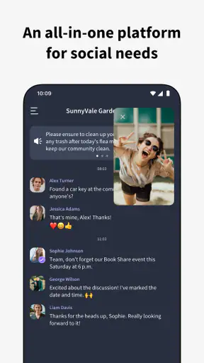 Fambase: Live & Group Chat screenshot