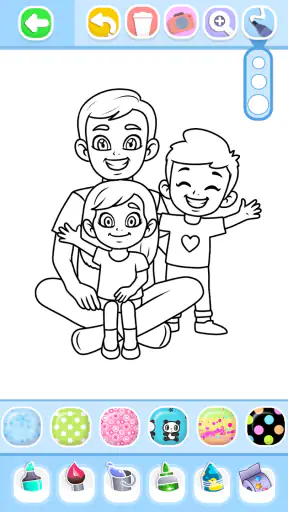 Family Love Coloring Book screenshot 11