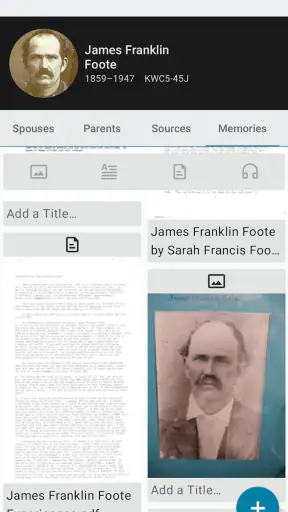 FamilySearch Tree screenshot 3