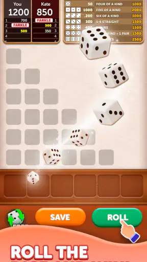 Farkle Dice Roll screenshot