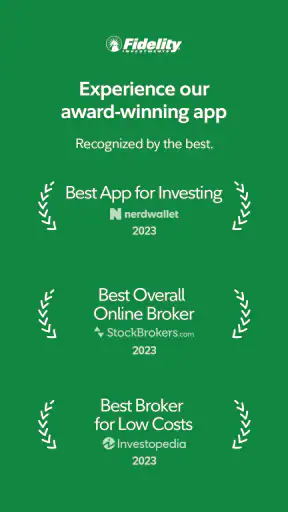 Fidelity Investments screenshot