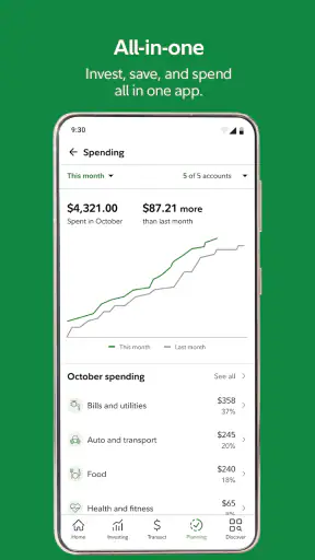 Fidelity Investments screenshot