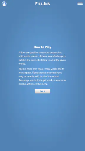 Fill-Ins · Word Fit Puzzles screenshot 10