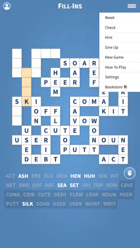 Fill-Ins · Word Fit Puzzles screenshot 12