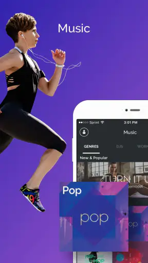 Fit Radio: Train Inspired screenshot
