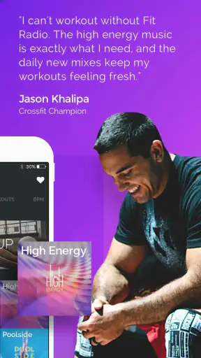 Fit Radio: Train Inspired screenshot